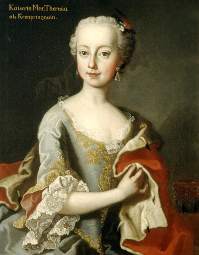 皇女時代のマリア・テレジア