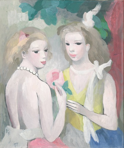 MARIE　LAURENCIN 、マリー・ローランサン、二人の女、額装用画集