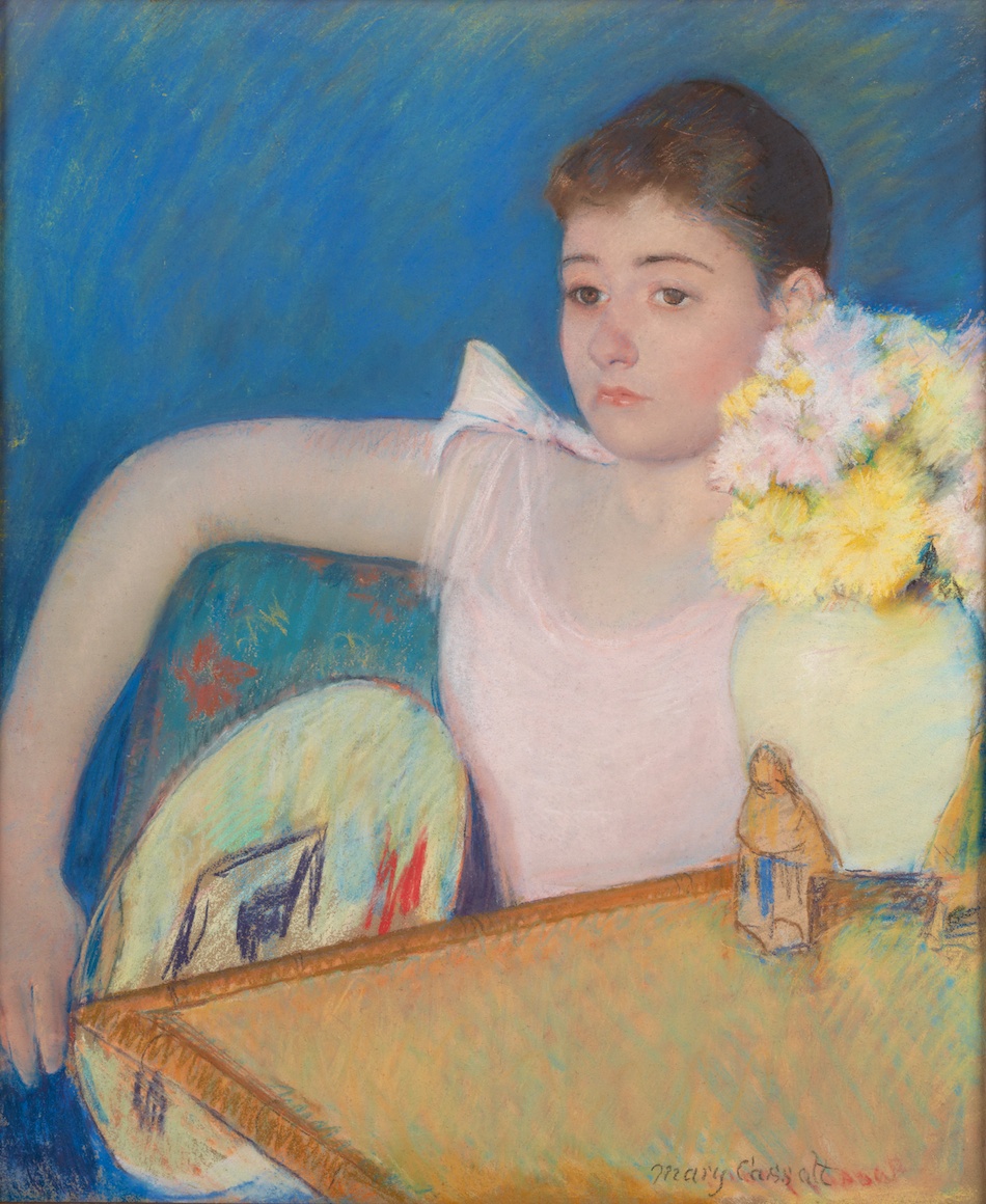 団扇を持つバラ色の服の女 メアリー カサット 作品詳細 東京富士美術館 団扇を持つバラ色の服の女 メアリー カサット 作品詳細 東京富士美術館