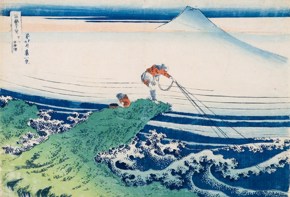 Thirty Six Views Of Mount Fuji Kajikazawa In Kai Province Katsushika Hokusai Profile Of Works Tokyo Fuji Art Museum