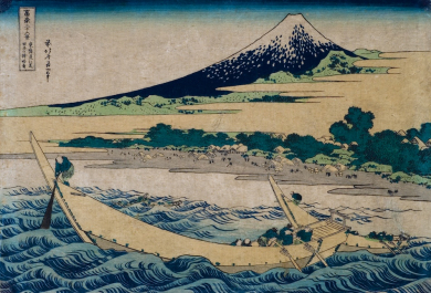 冨嶽三十六景 東海道江尻田子の浦略図 | 葛飾北斎 | 作品詳細 | 東京