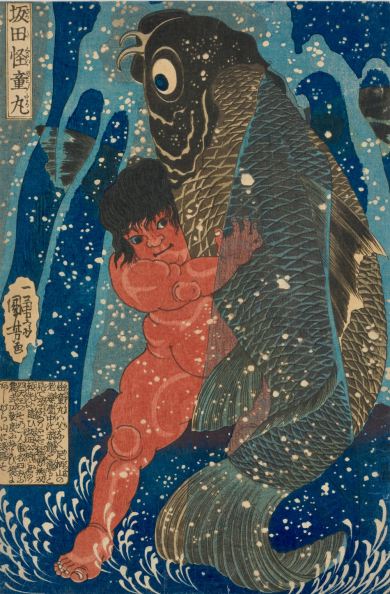 坂田怪童丸 歌川国芳 作品詳細 東京富士美術館