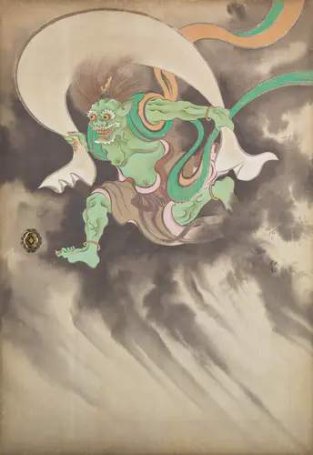 風神雷神図襖 - ジャパンサーチ
