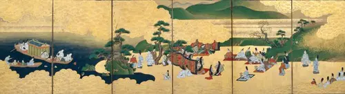 隅田川焼 色絵草花図 三段重箱 江戸時代 夏の風物詩！歴史は江戸