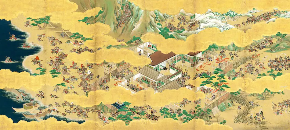 源平合戦図屏風 - ジャパンサーチ
